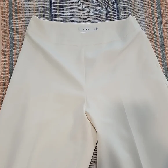 VILA Cream Tailored Suit, Size M - Picture 5 of 8